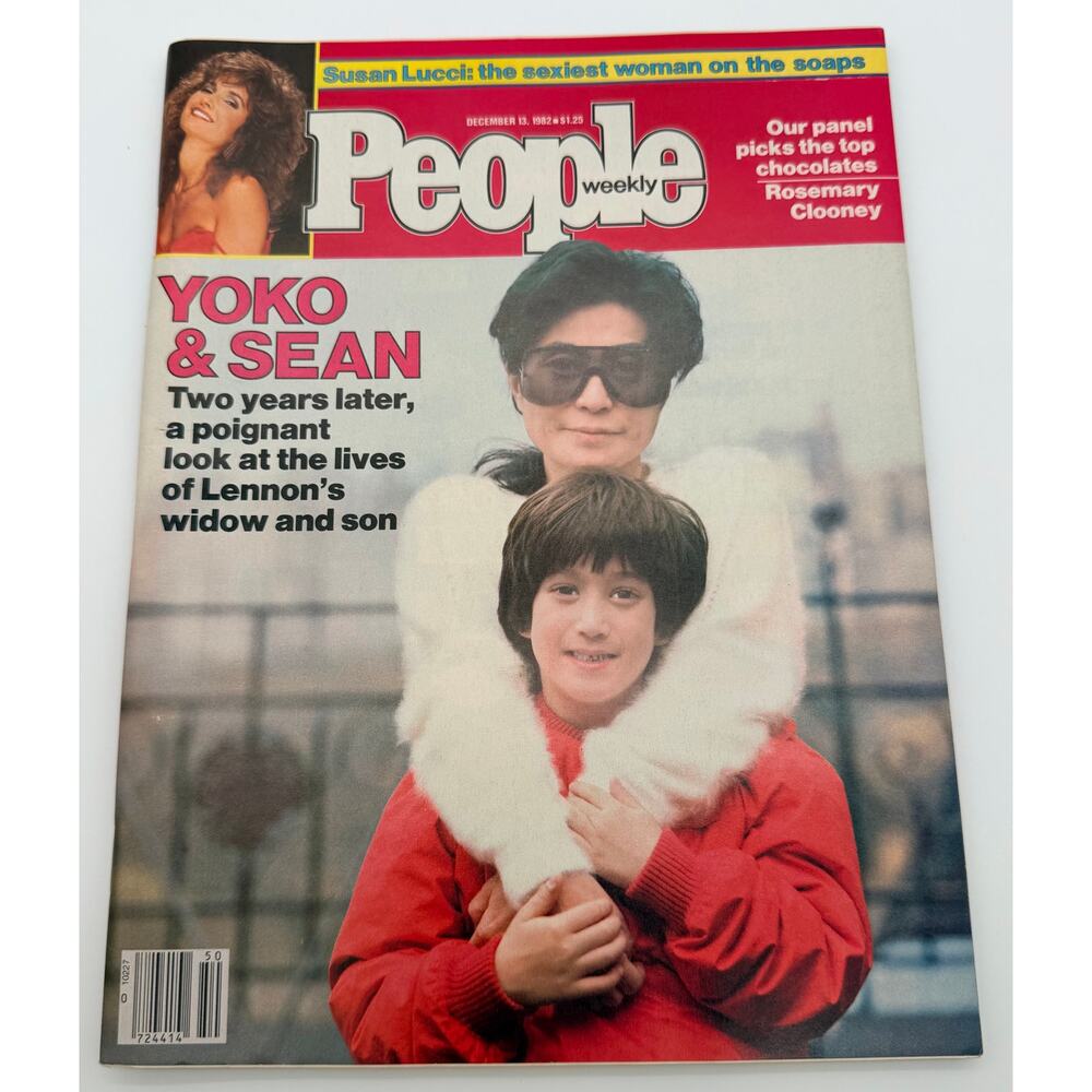 People Dec 13 1982‎ Yoko Ono Sean Lennon Susan Lucci Rosemary Clooney